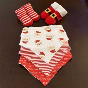 🎅🏼 Christmas Bib & Socks 🎅🏼